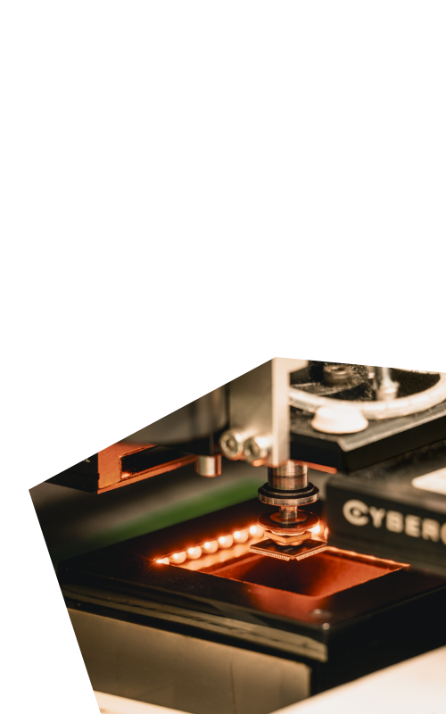 Automatische Vermessung eines Fine‑Pitch‑ICs für präzise Elektronikfertigung - mobile